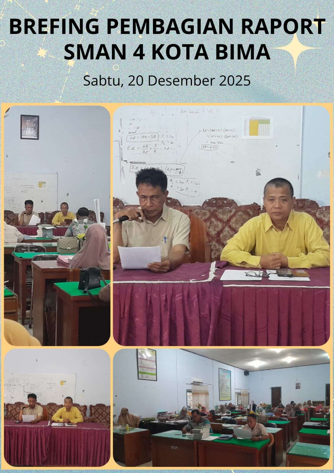 BRIEFING PEMBAGIAN RAPORT